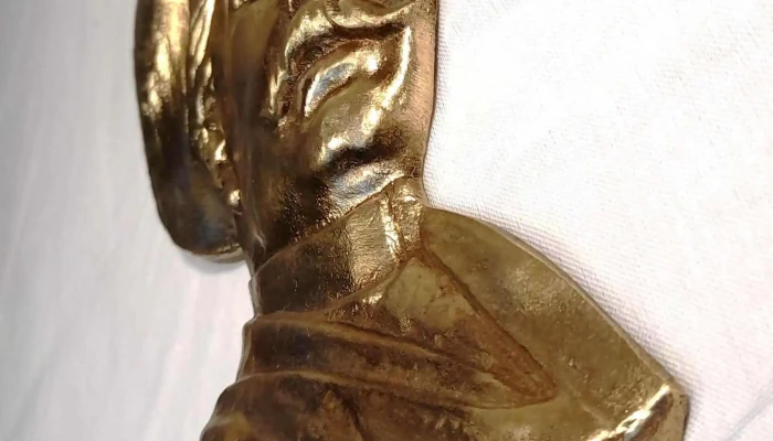 Hermosa Figura En Bronce Macizo Aparicio 3 - 17-06-2021