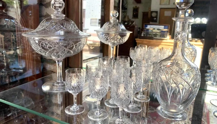 Juego De Cristal Tallado 60 Piezas
