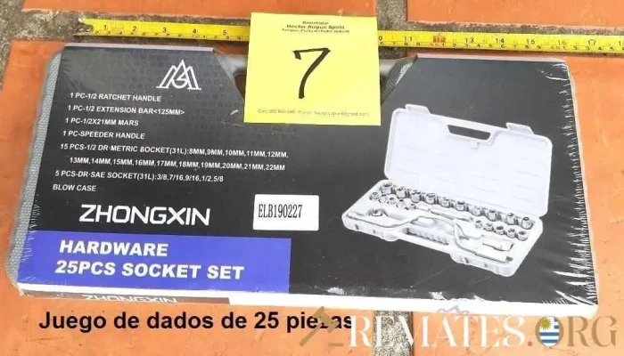 juego de dados 25 piezas