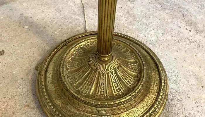 Lampara De Pie En Bronce 3 Luces -  2 - 06-12-2020