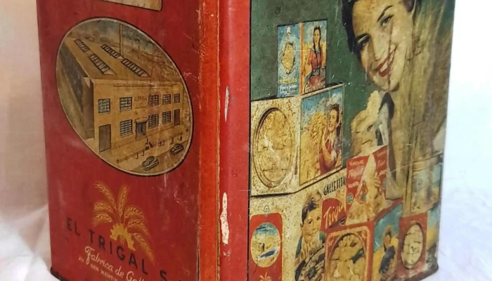 Lata de galletitas El trigal
