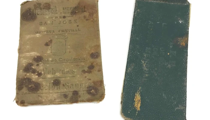 Libreta De Circulacion Y Carne Antiguos