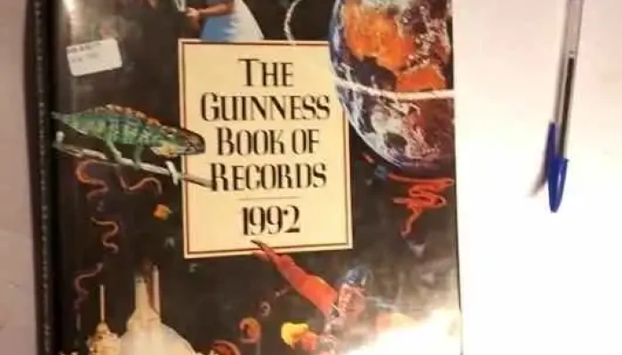 Libro Guinness de Los Records 1992 en Ingles