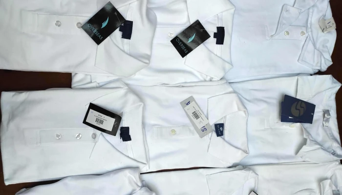 Lote De 25 Remeras Blancas Tipo Chombas -  2 - 30-07-2021