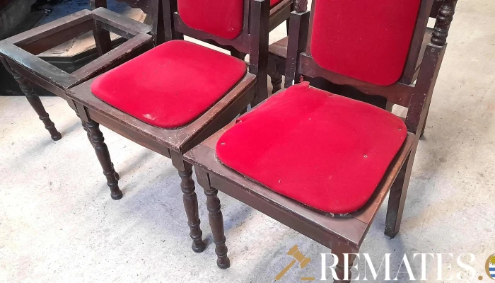 Lote De 5 Sillas Inglesas Para Reciclar -  2 - 17-06-2021