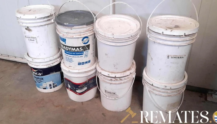 Lote De 8 Tachos Con Pinturas Varias -  2 - 17-06-2021