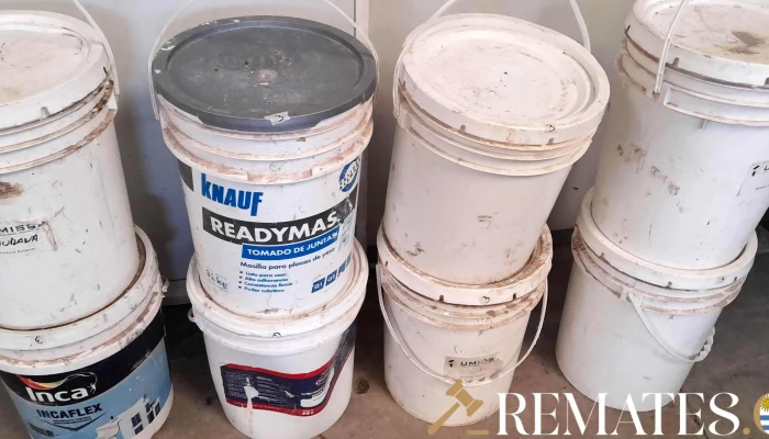 Lote De 8 Tachos Con Pinturas Varias -  3 - 17-06-2021