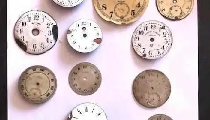 lote de esferas de relojes antiguos