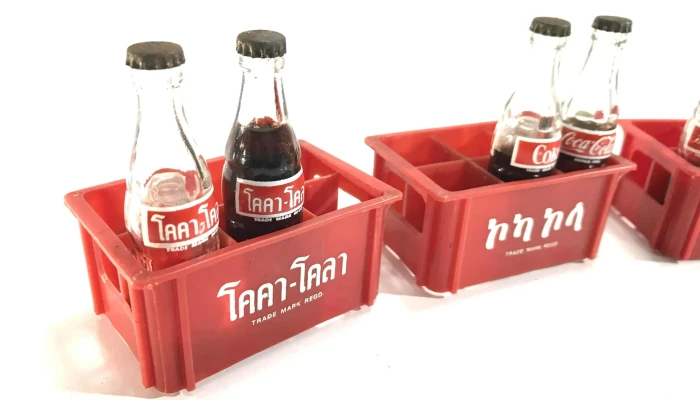Lote X 3 Casilleros De Coca Cola Mini In 2 - 22-08-2021