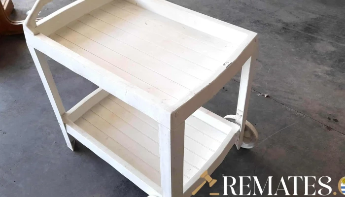 Mesa Auxiliar De Patio En Pvc Con Estant 2 - 17-06-2021