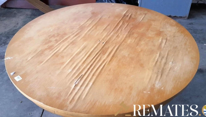 Mesa De Comedor En Madera Tapa Circular 3 - 17-06-2021