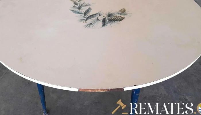 Mesa De Comedor Tapa Circular Base De Hi 3 - 17-06-2021
