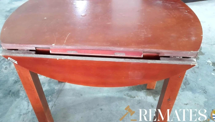Mesa De Comedor Tapa Circular Con 2 Alas -  2 - 17-06-2021