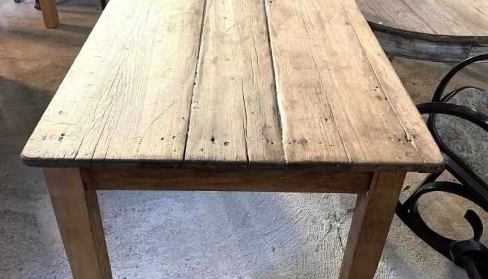 Mesa En Pino Con Cajon 180 X 079 X 07 3 - 06-12-2020