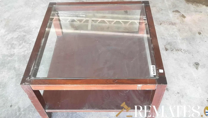 Mesa Ratona En Madera Tapa De Cristal -  2 - 17-06-2021