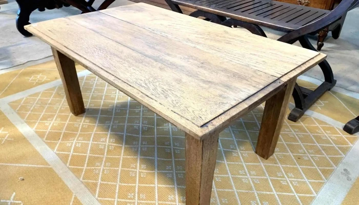 Mesa Ratona En Roble 1,07 X 0,70 X 0,48 Alto