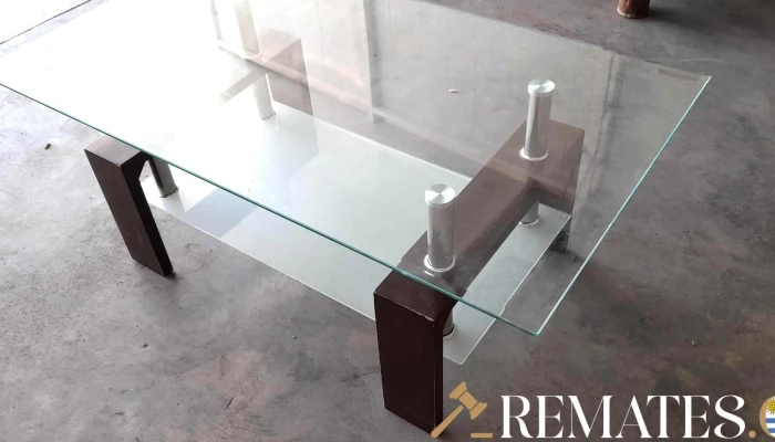 Mesa Ratona Moderna Tapa De Vidrio Base 1 - 17-06-2021