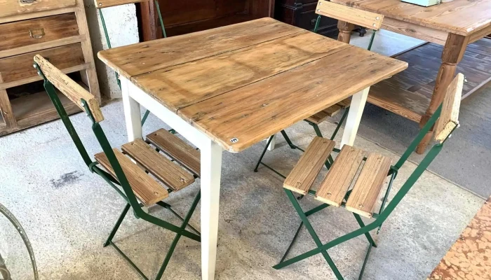 Mesa Y 4 Sillas Plegables 096 X 080 X 1 - 06-12-2020
