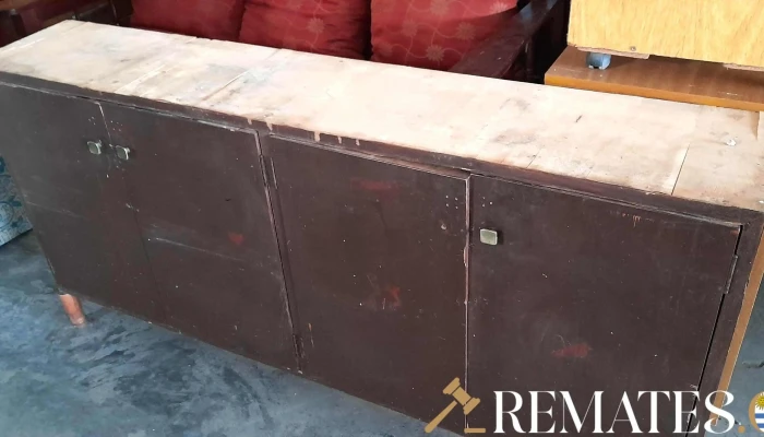 Muebl Bajo De Madera De 4 Puertas -  2 - 17-06-2021