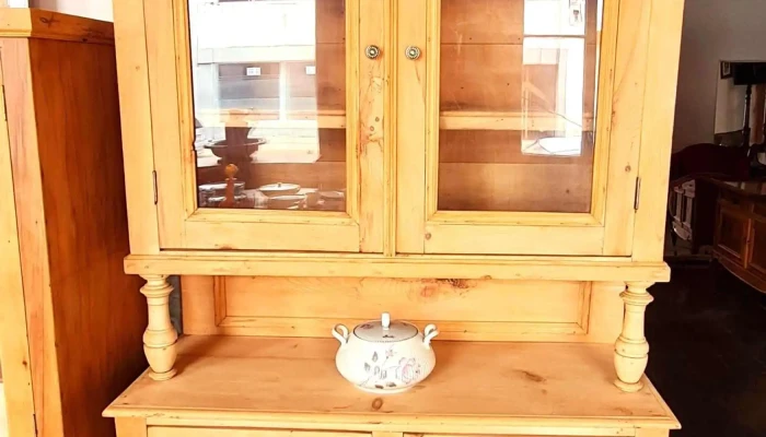 Mueble Aparador Con Alzada En Pin Blanco 2 - 17-06-2021