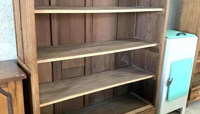 Mueble Estante En Roble C/ 2 Cajones 1,44 X 0,47 X 1,97 Alto
