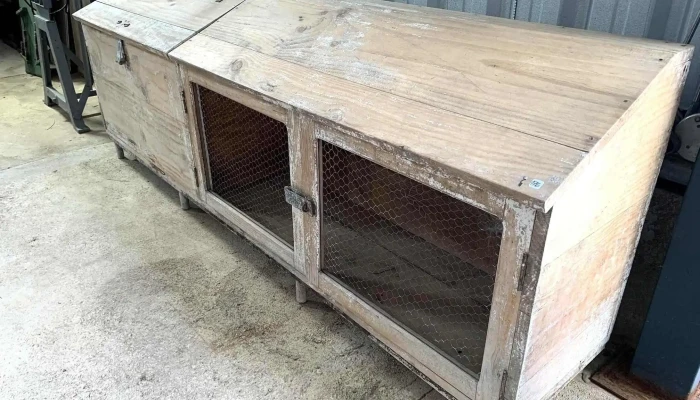 Mueble Harinero Con Alacena 2,43 X 0,46 X 0,90 Alto
