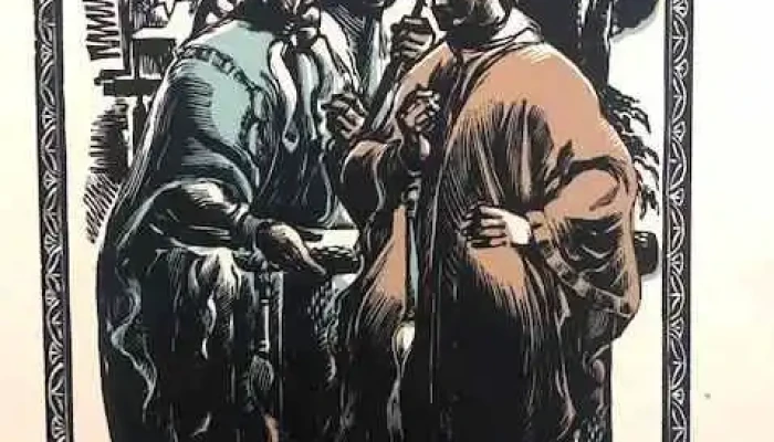Obra Escena con gauchos