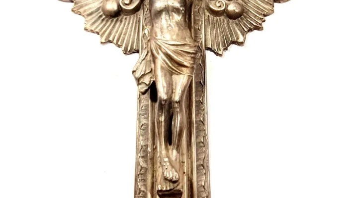 Par De Crucifijos En Bronce Macizo Uno 2 - 17-06-2021