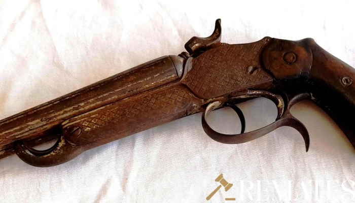 Pistolon Antiguo Con Averia En Extreno D 1 - 17-06-2021