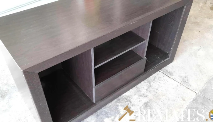 Rack De Tv En Mdf Con Ruedas Y Estante -  2 - 17-06-2021