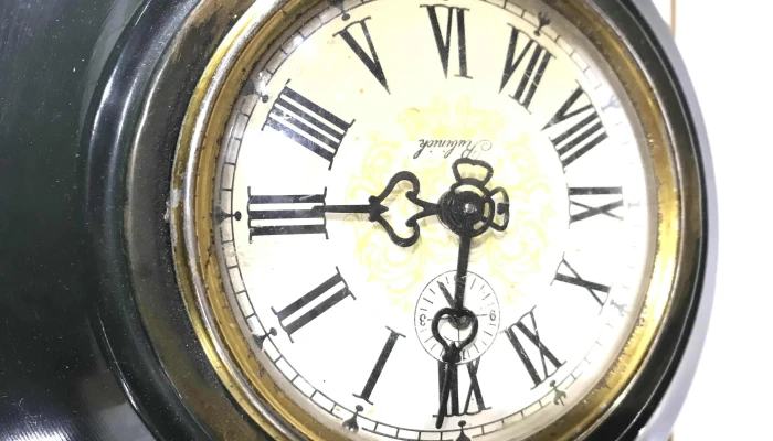 Reloj Despertador A Cuerda En Chapa Func 3 - 22-08-2021