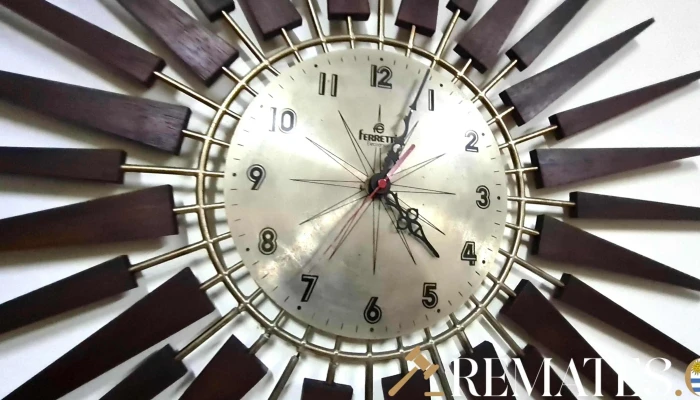 Reloj Ferretti Centro Metal Y Rayos Made 3 - 17-06-2021