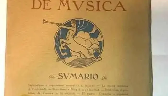 Revista De Musica Ano 1929 Interesante E 1 - 30-07-2021