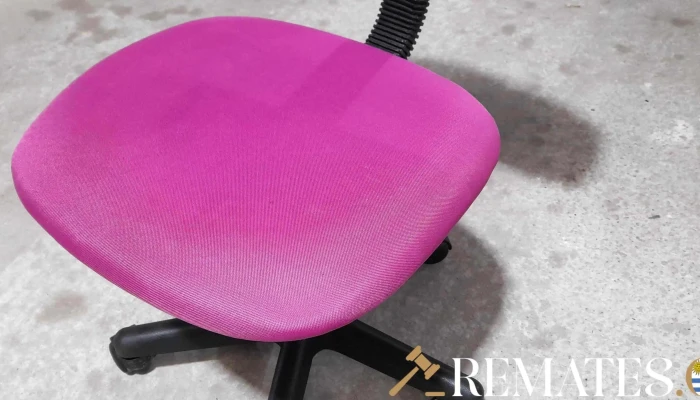 Silla De Escritorio Tapizado Rosa -  3 - 17-06-2021