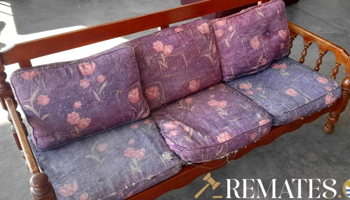 sillon de madera de 3 cuerpos