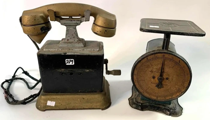 Telefono De Sobremesa Y Balanza