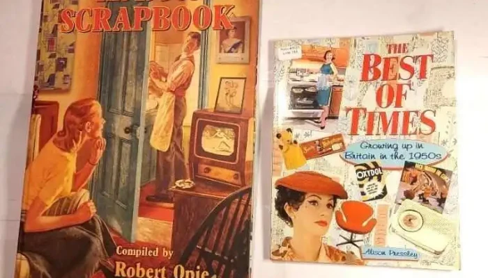 The 1950 Scrapbook y The Best of Times sobre Publicidad Americana