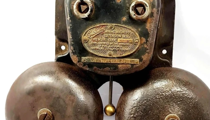 Timbre Seguridad Antiguo Ericsson Utilizado En La Minas