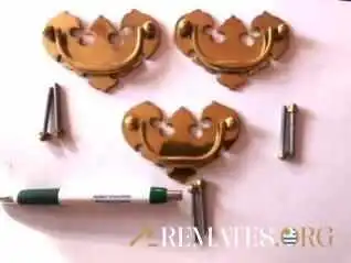 tiradores para muebles en bronce, nuevos
