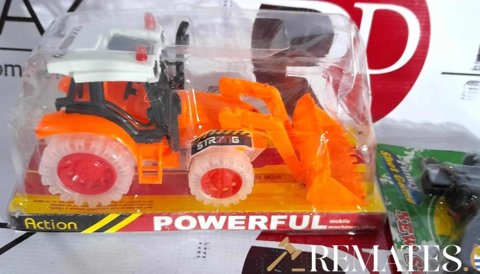 Tractor Con Pala Naranja Y Pistola -  3 - 17-06-2021