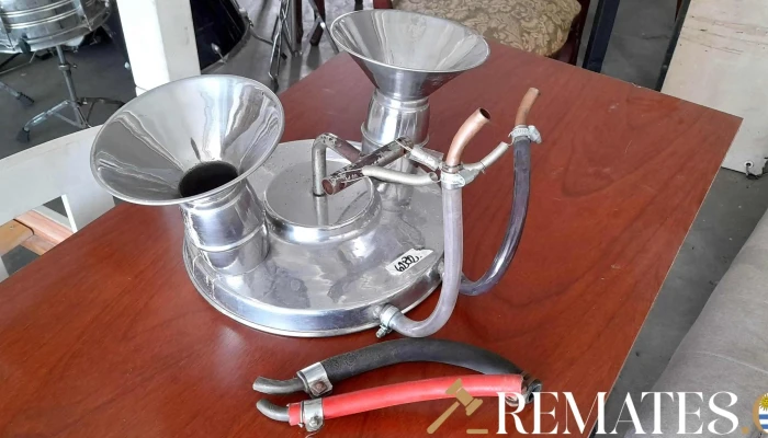 vinera de acero inox de 2 picos
