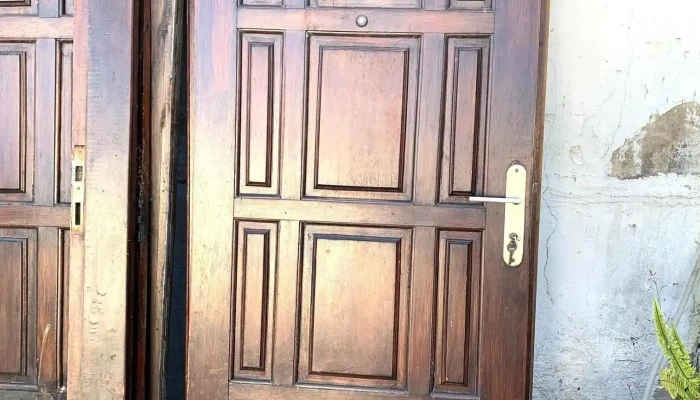 Zaguan Con Cerradura C/llave  (marco Desarmado) 0,80 X 2m Alto